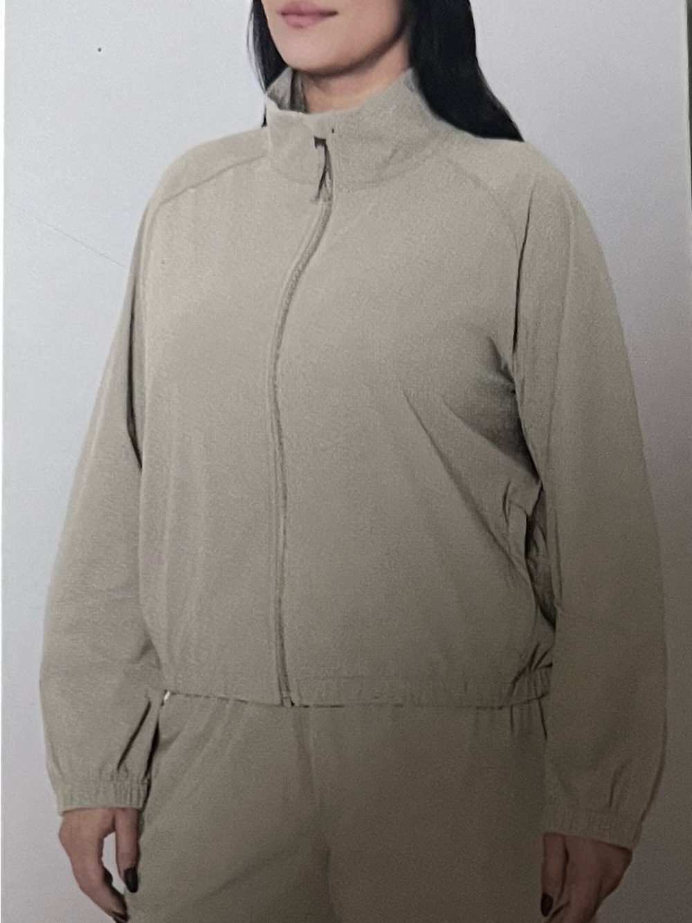 Mondetta Taupe Bomber Jacket
